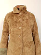 Abrigo eco piel camel clásico TALLA ML - Miniatura 2