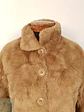 Abrigo eco piel camel clásico TALLA ML - Miniatura 4