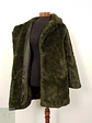 Abrigo eco piel verde TALLA ML - Miniatura 3