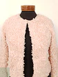 Abrigo eco piel H&M rosa pastel TALLA XS - Miniatura 4