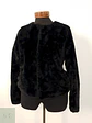Abrigo eco piel H&M negro TALLA SM - Miniatura 1