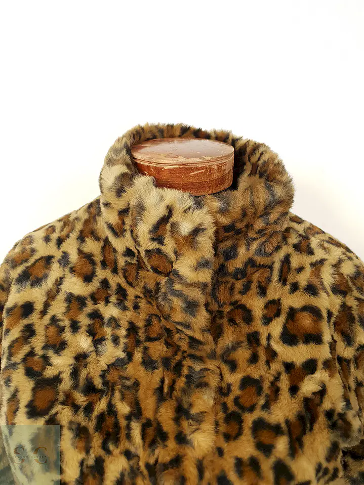 Abrigo eco piel animal print Gina TALLA ML 2