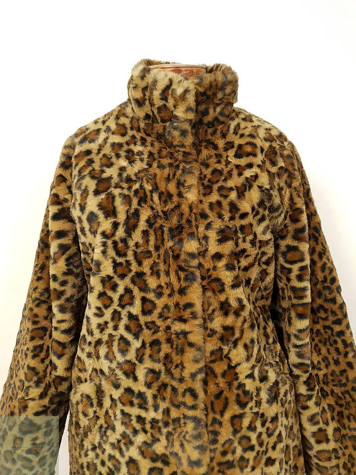Abrigo eco piel animal print Gina TALLA ML 5