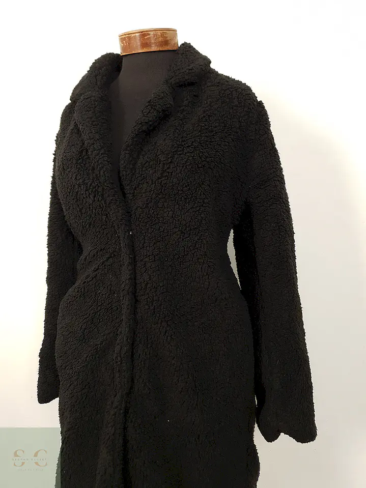 Abrigo eco piel Cityview negro TALLA SM 2