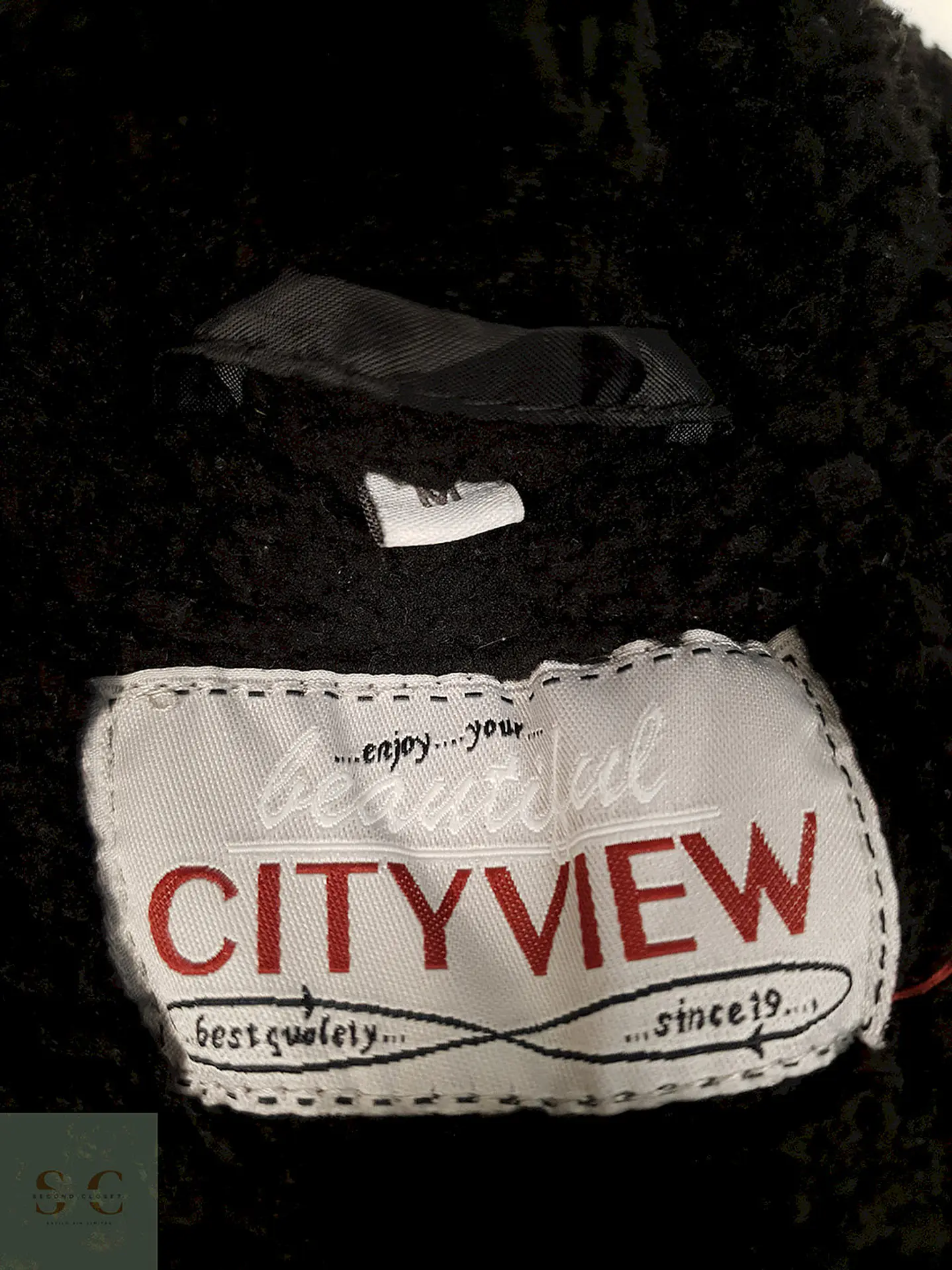 Abrigo eco piel Cityview negro TALLA SM 3