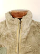 Chaleco eco piel Orsay beige TALLA S - Miniatura 4