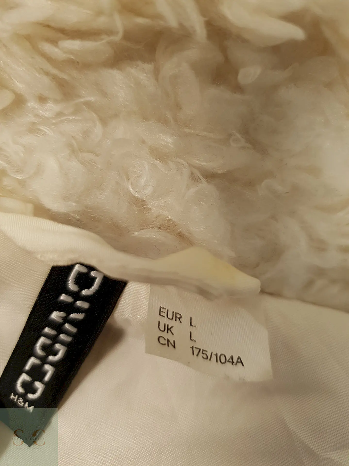 Abrigo eco piel H&M crudo TALLA LXL 6