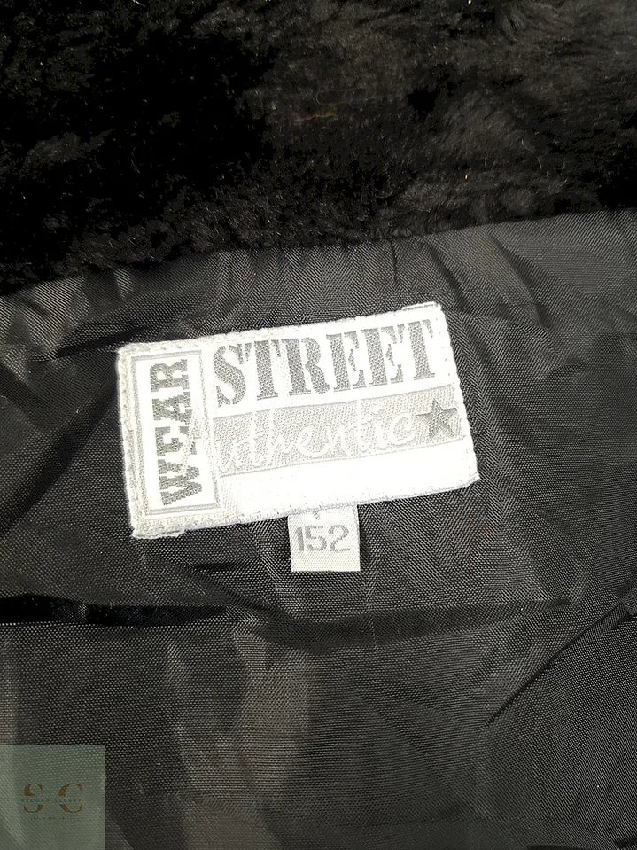 Abrigo eco piel Street Wear negro TALLA M 7