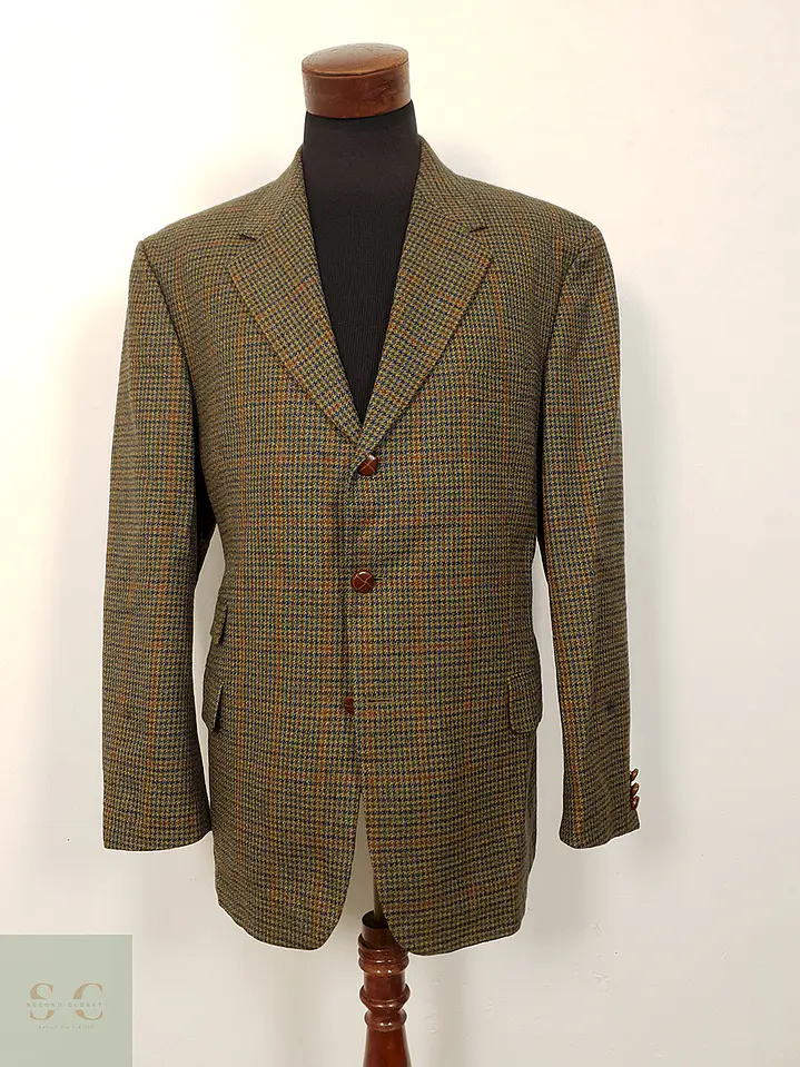Blazer Westbury Lana cordero cashmere Verde – Talla XXL 2