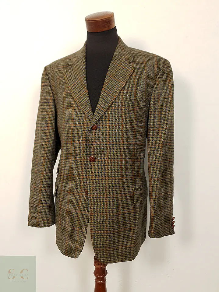 Blazer Westbury Lana cordero cashmere Verde – Talla XXL 3