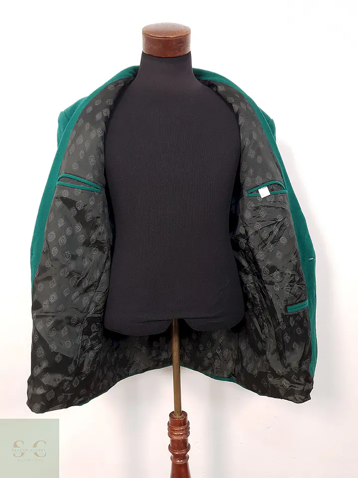 Blazer Orix – Verde lana virgen cashmere – Talla XXL 4
