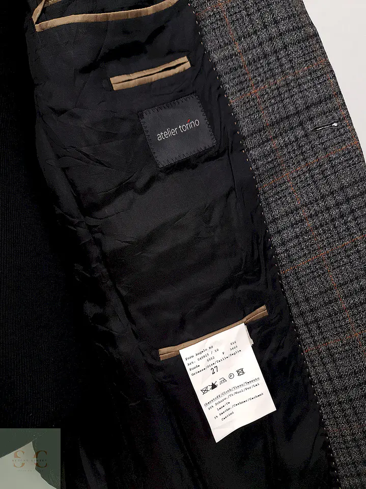 Veston Atelier Torino lana virgen y cashmere – Talla XL 10