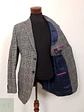 Blazer Gant Lana y cashmere Gris – Talla L - Miniatura 3