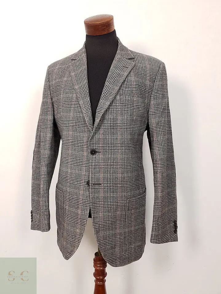 Blazer Gant Lana y cashmere Gris – Talla L 6