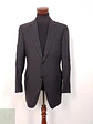 Blazer Canali Negro Raya Diplomática Lana Sastrería Italiana Talla L - Miniatura 6