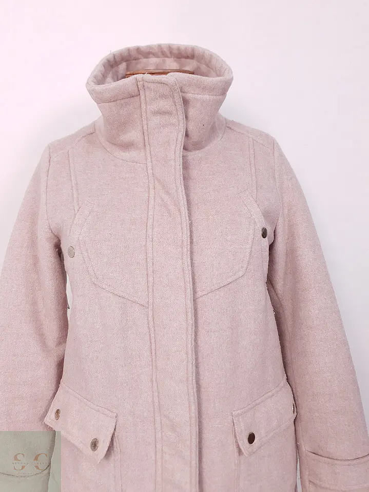 Abrigo House Rosa Mezcla Lana - Talla S 7
