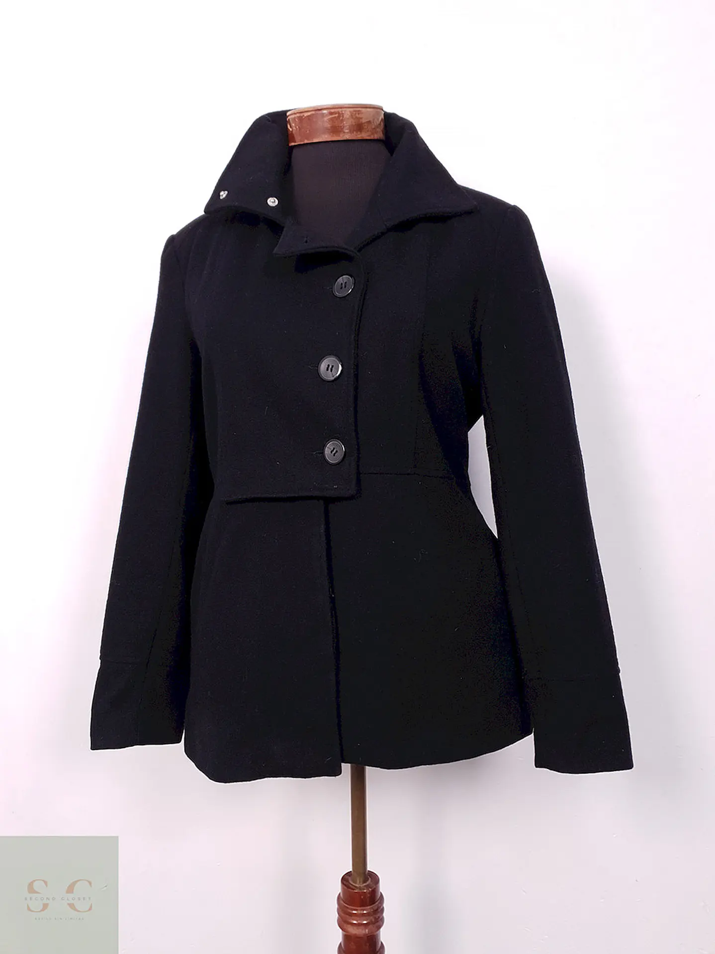 Abrigo Mystify 70% Lana - Talla L 1