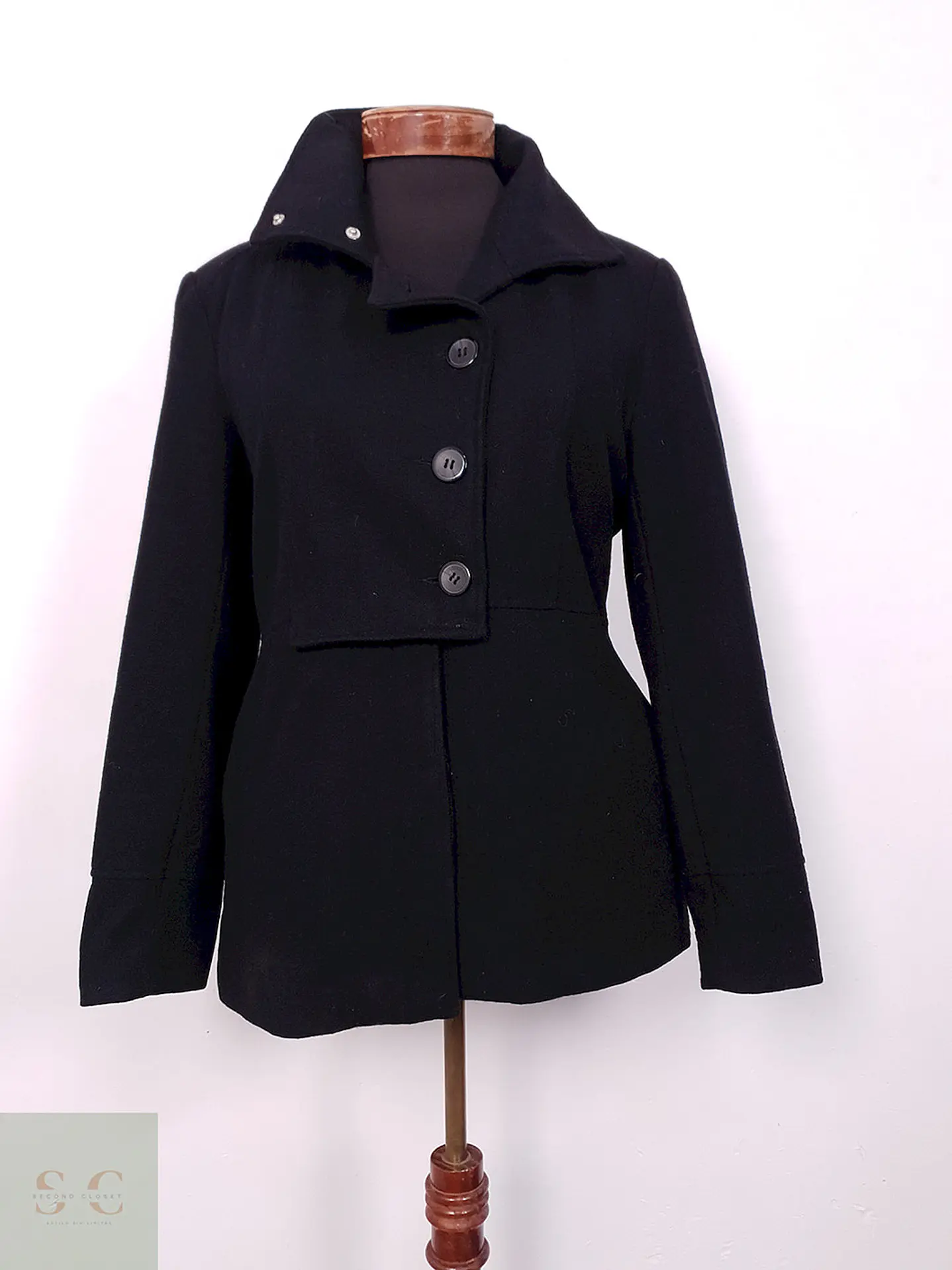 Abrigo Mystify 70% Lana - Talla L 2