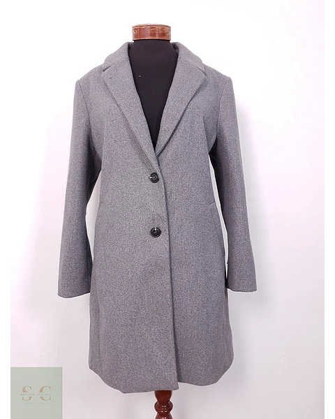 Abrigo mujer clásico C&A Gris Plomo – TALLA XL