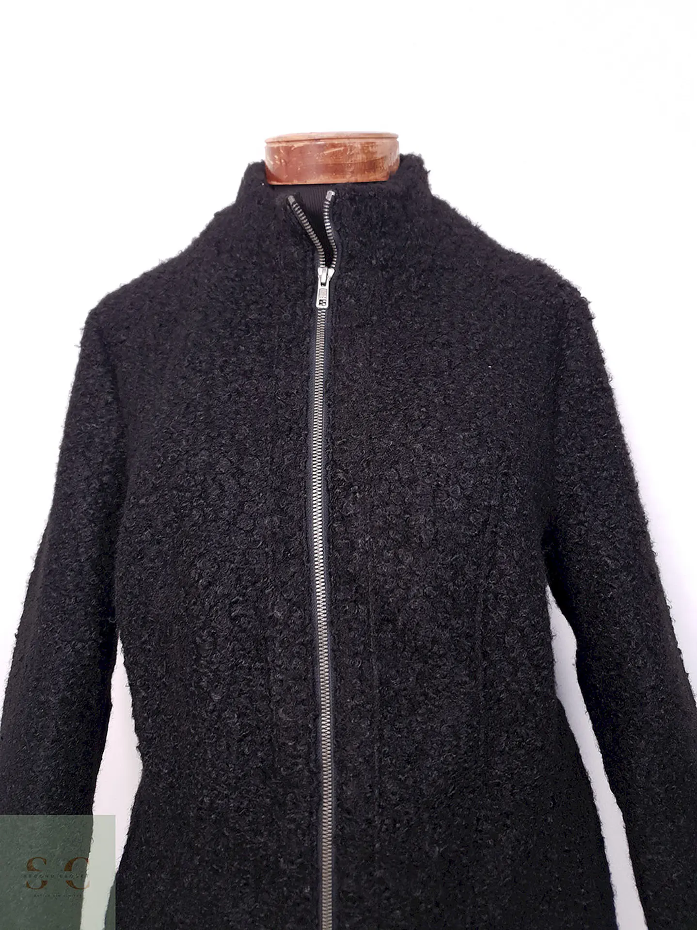 Abrigo Esmara Negro Chiporro Sintético - Talla L 5