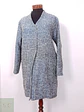 Abrigo Ligero Vintage Celeste - Talla L - Miniatura 1