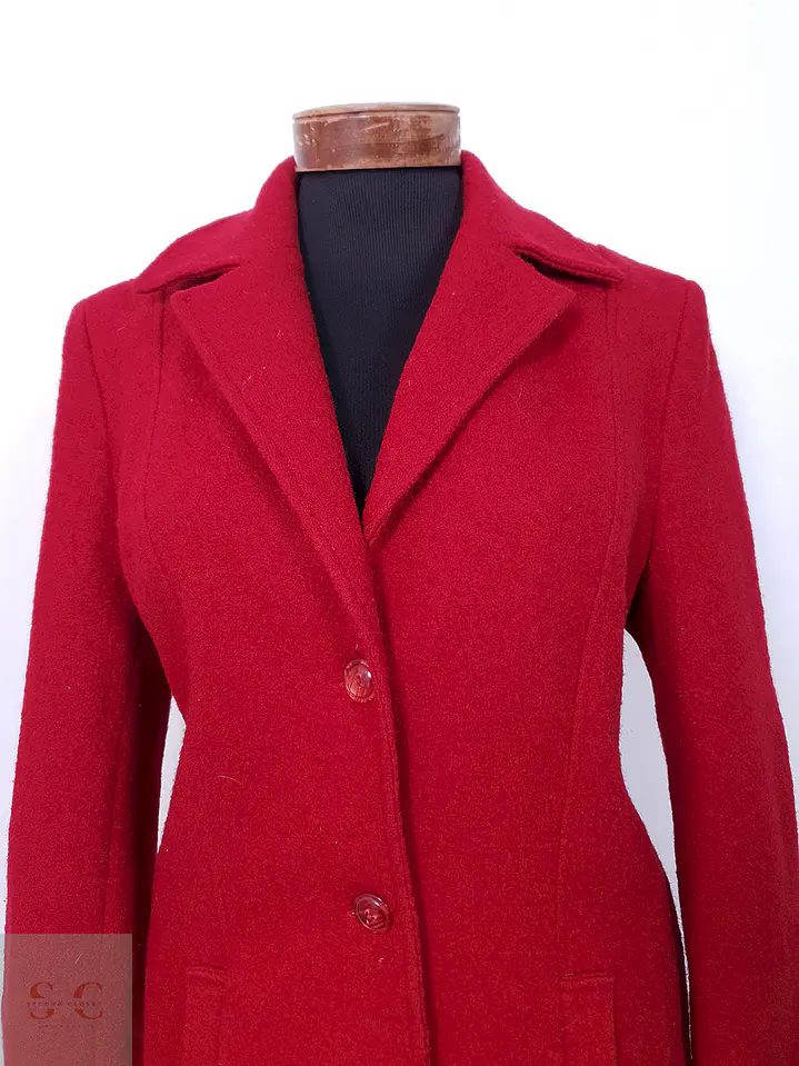 Abrigo Vintage Rojo - Talla L 3