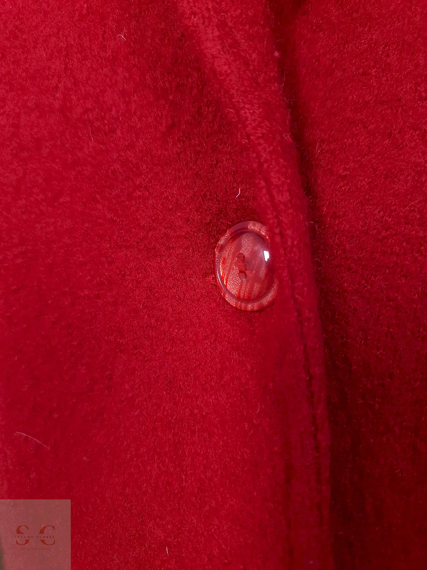 Abrigo Vintage Rojo - Talla L 5