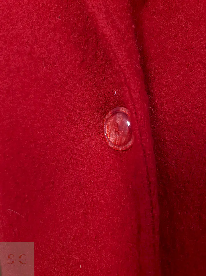 Abrigo Vintage Rojo - Talla L 5