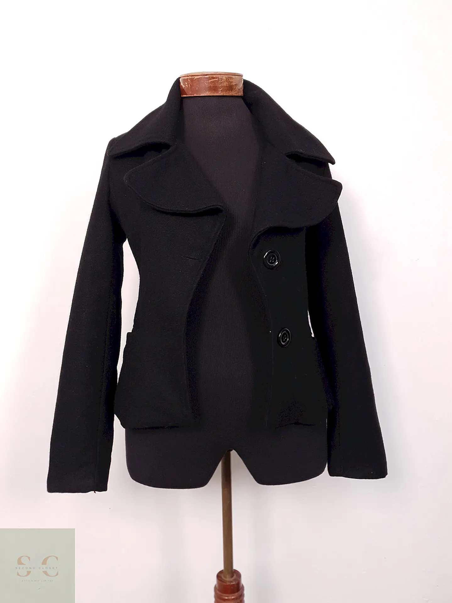 Abrigo Alberta de la Rosa 80% Lana - Talla XS 1