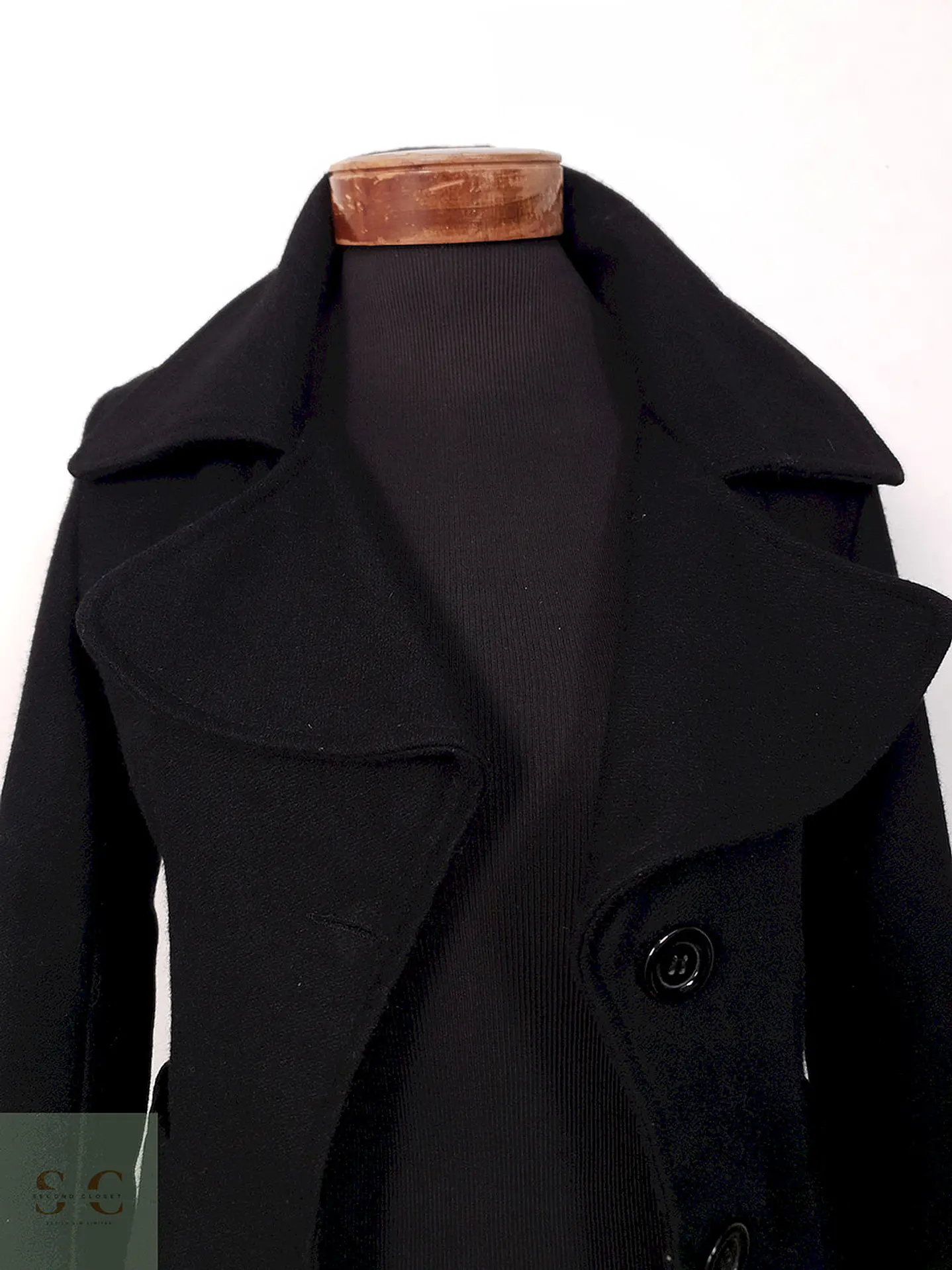 Abrigo Alberta de la Rosa 80% Lana - Talla XS 5