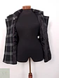 Abrigo Generation Marinero Ligero Negro Gris 55% Lana - Talla XS - Miniatura 7