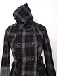 Abrigo Generation Marinero Ligero Negro Gris 55% Lana - Talla XS - Miniatura 4