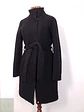 Abrigo Vila Negro con Cinto 50% Lana - Talla S - Miniatura 1