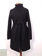 Abrigo Vila Negro con Cinto 50% Lana - Talla S - Miniatura 3