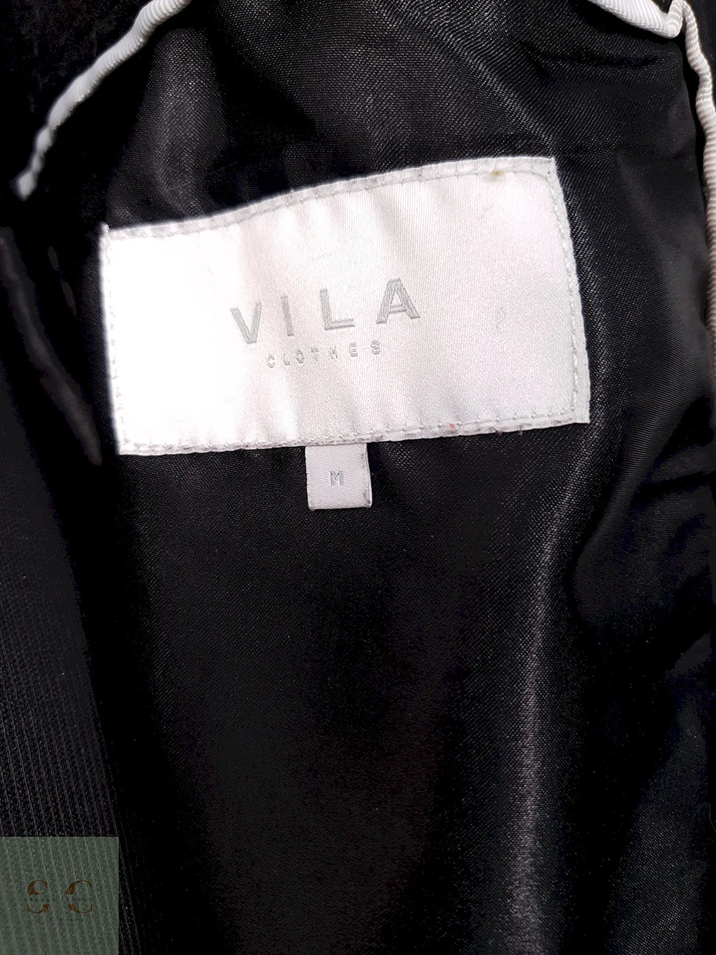 Abrigo Vila Negro con Cinto 50% Lana - Talla S 7