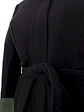 Abrigo Vila Negro con Cinto 50% Lana - Talla S - Miniatura 5