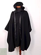 Poncho Negro Ligero - Talla XL - Miniatura 3