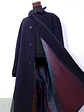 Abrigo Largo Azul Bugatti Lana Virgen y Cashmere - Talla 3XL - Miniatura 5