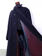 Abrigo Largo Azul Bugatti Lana Virgen y Cashmere - Talla 3XL - Miniatura 1