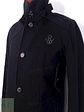 Abrigo Negro G Raw Star 70% Lana - Talla S - Miniatura 4