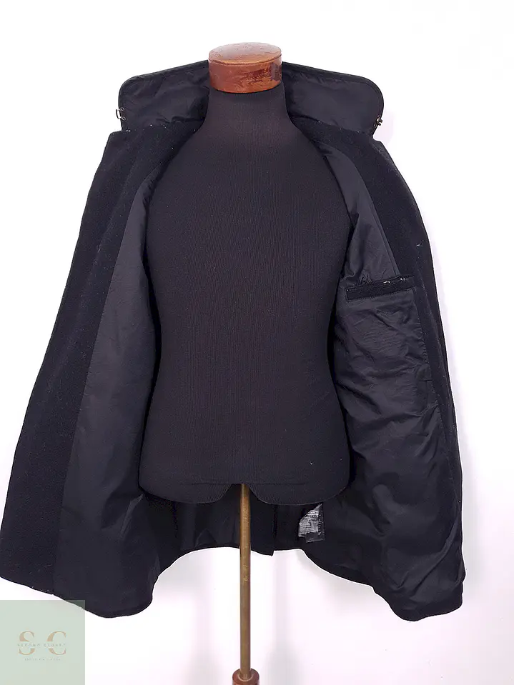 Abrigo Negro G Raw Star 70% Lana - Talla S 9