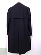 Abrigo Largo Negro 100% Lana Virgen Rikson - Talla L - Miniatura 6