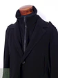 Abrigo Angelo Litrico Negro 60% Lana - Talla XL - Miniatura 3