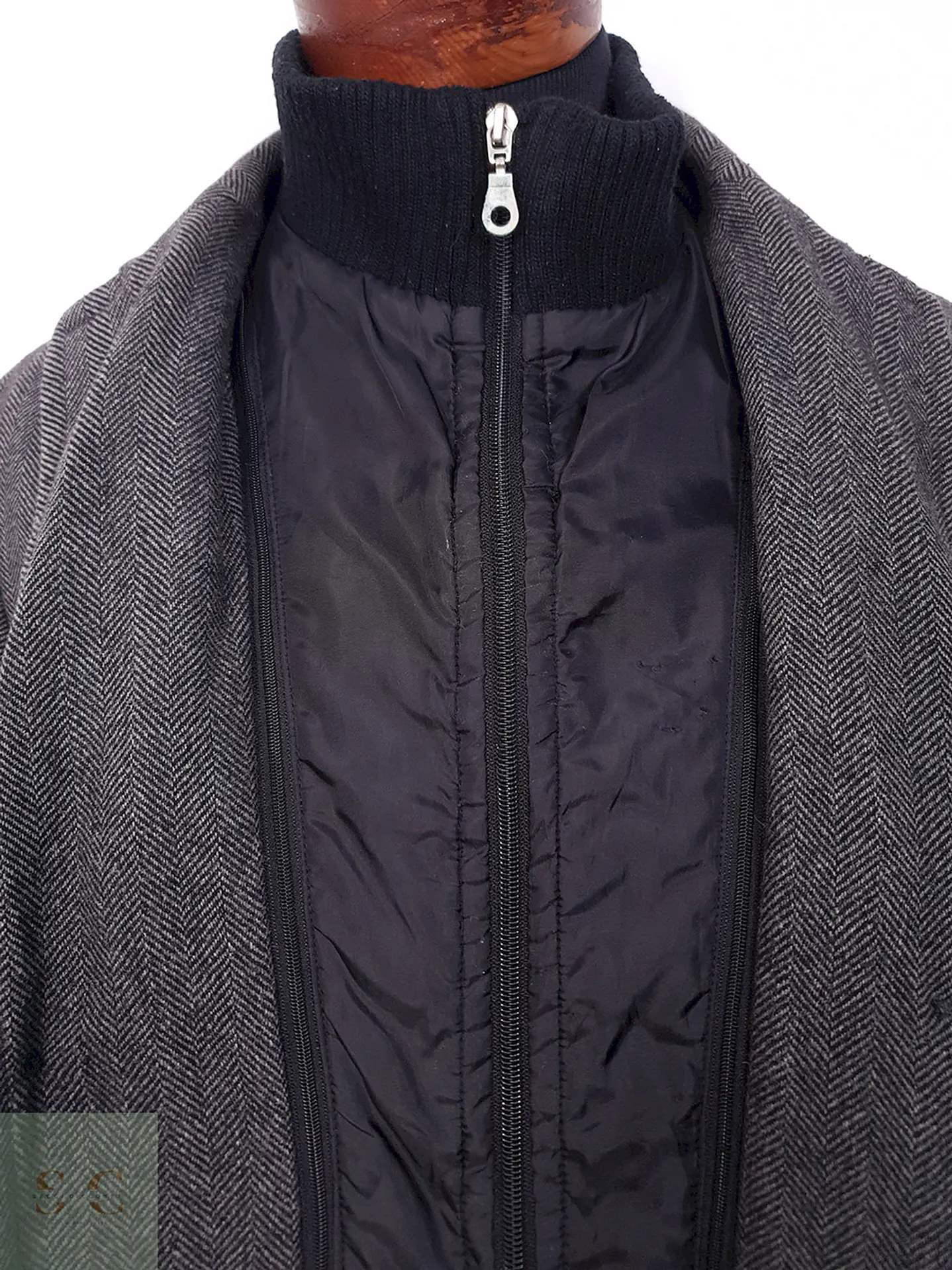 Abrigo Bogie Plomo 50% Lana - Talla L 3
