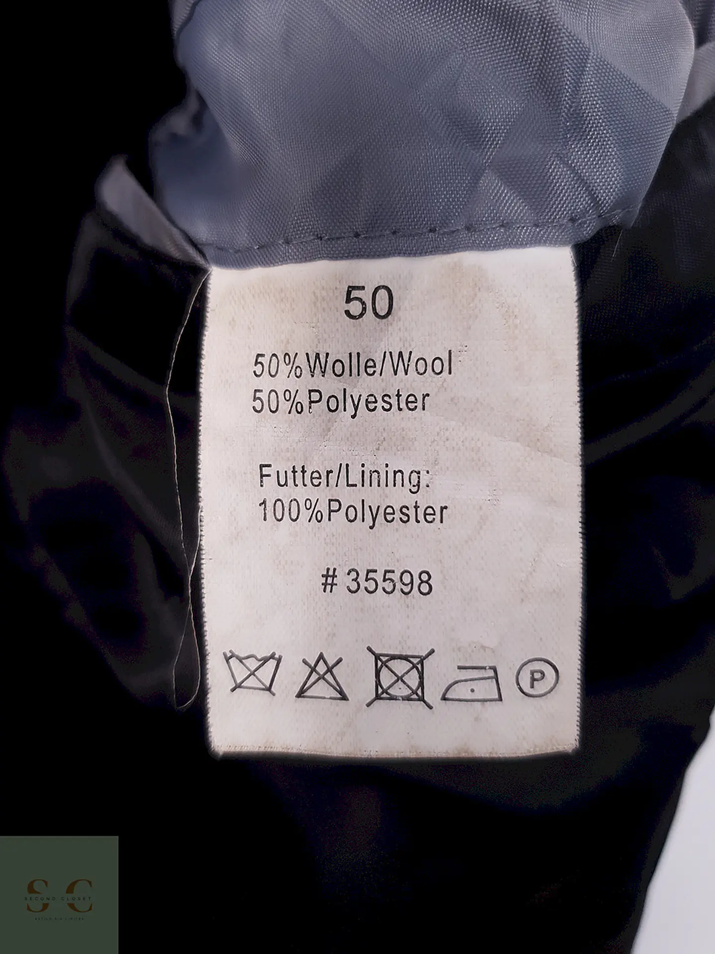 Abrigo Bogie Plomo 50% Lana - Talla L 4
