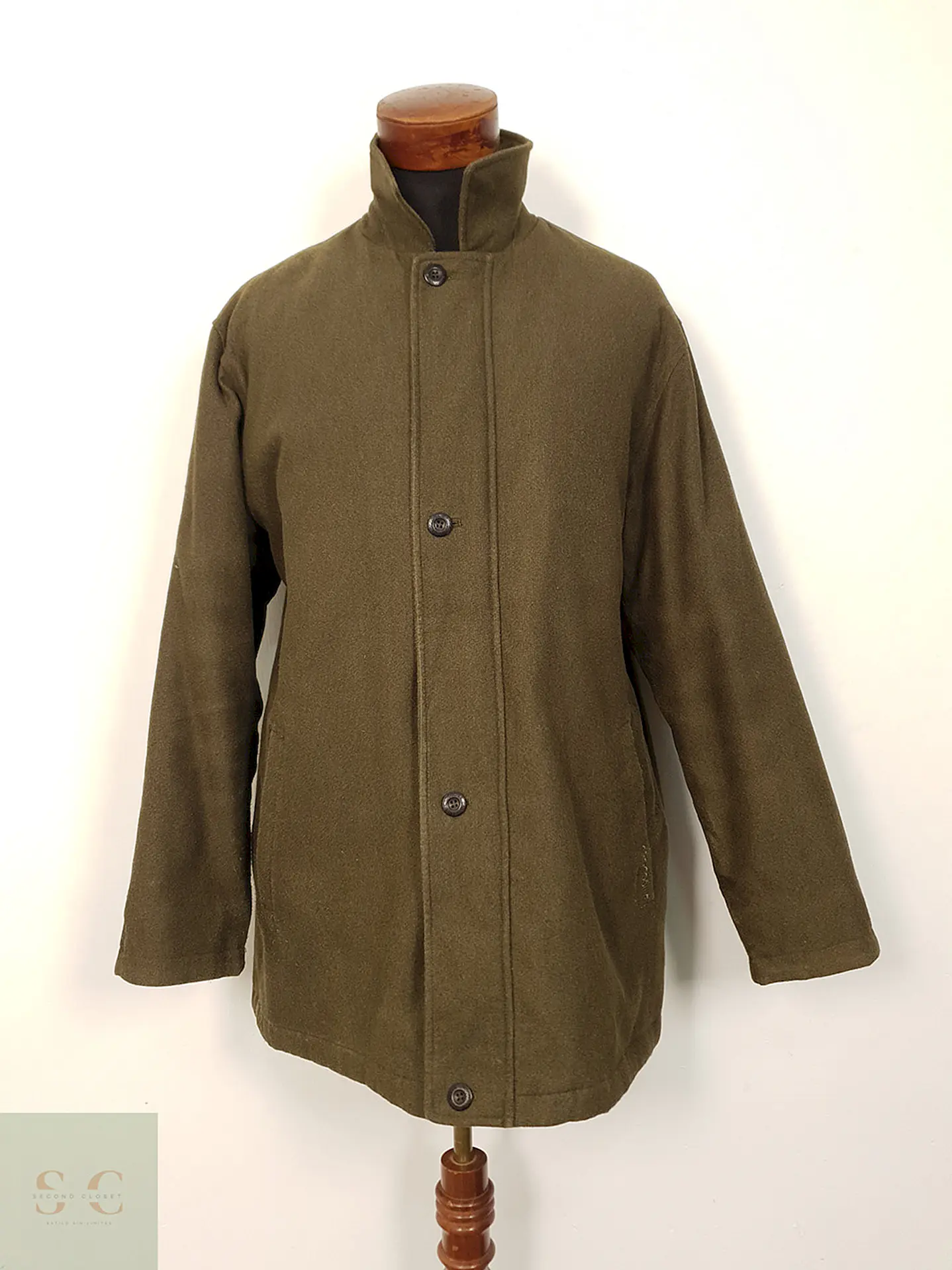 Chaquetón Cocodrile Verde Algodón - Talla XL 1