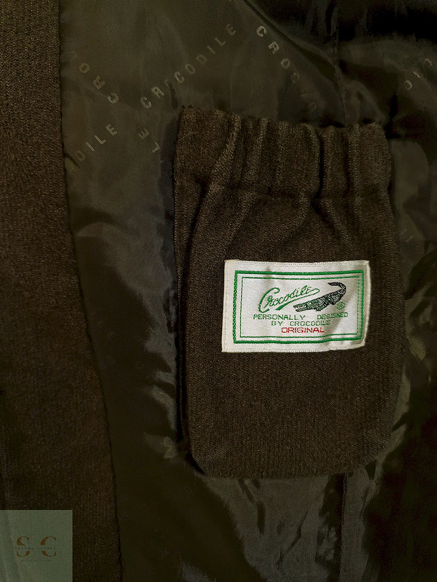 Chaquetón Cocodrile Verde Algodón - Talla XL 9