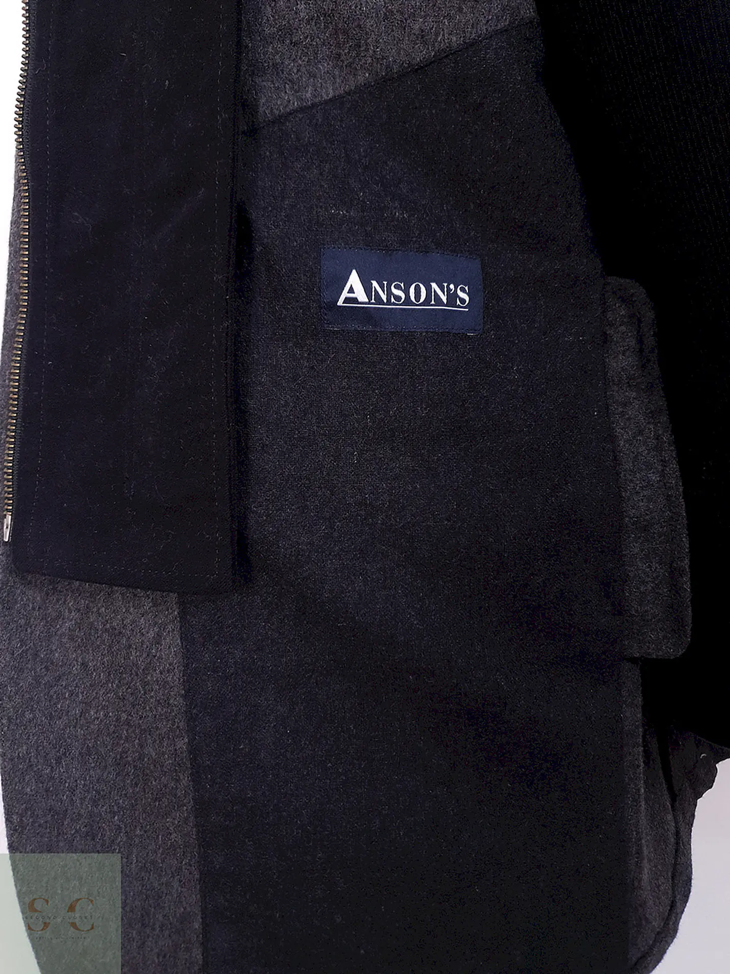Abrigo Paul Rosen Original Tiroler Loden Plomo 80% Lana Virgen - Talla M 14