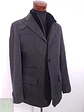 Abrigo Paul Rosen Original Tiroler Loden Plomo 80% Lana Virgen - Talla M - Miniatura 7
