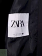 Abrigo Plomo Zara Mezcla Lana - Talla M - Miniatura 9